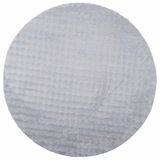 vidaXL - Tapis rond SIROLO Gris Polyester 120 cm