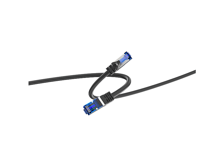 ISY Ipc-1005 CAT6a S/ftp Netwerkkabel 15 M Zwart