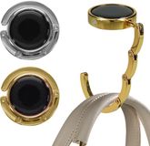 kwmobile Tashanger voor tafels - 2 stuks - Zilver/Goud