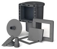 Gre AR100G - Skimmer voor standaard zwembaden + grijs afvoermondstuk