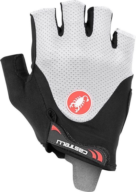 Castelli Arenberg Gel 2 - Fietshandschoenen - Heren - Zwart/Ivoor - XL