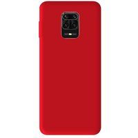 Xiaomi Redmi Note 9 Pro hoesje - Siliconen - Mat - Rood