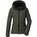 G.I.G.A. DX dames Gewatteerd jack/functionele jas in donslook met afritsbare capuchon GW 32 WMN QLTD JCKT, oliv, 38, 43537-000