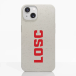 LOSC Officiel Coque de Téléphone Compostable Apple iPhone 13 - Modèle 30
