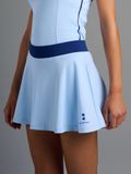 nordicdots Sportrok 'Elegance Skort' cyaan blauw