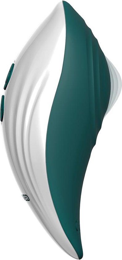 Evolved Palm Pleasure Clitoris Stimulator Wit/Groen