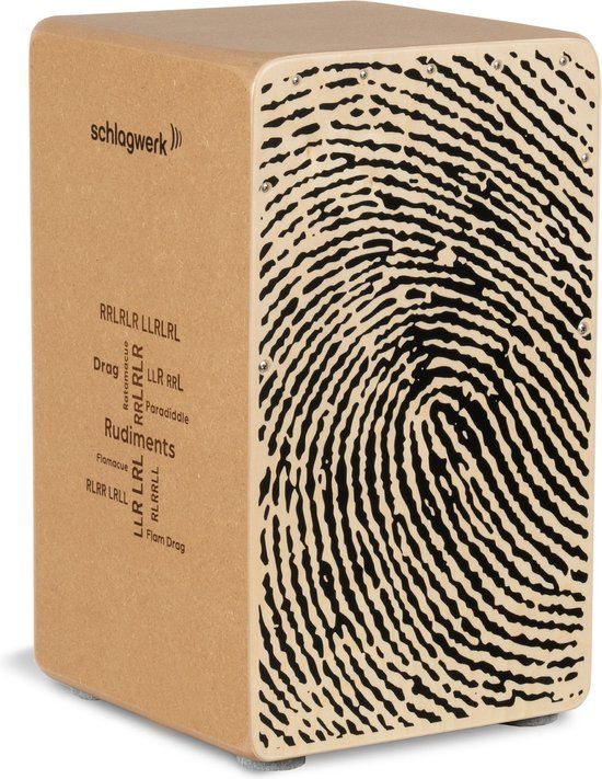 Schlagwerk CP82 Cajon Rudiments Fingerprint large