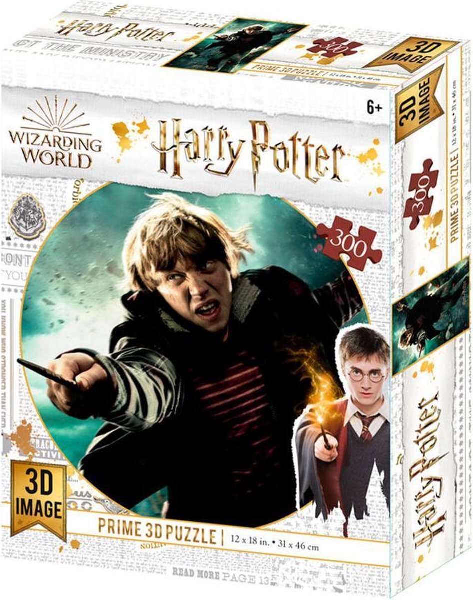 Prime3D Puzzel - Harry Potter: Ron Weasley 3D