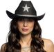 Boland - Hoed cowboy Taylor zwart - 59 cm - Volwassenen - Unisex