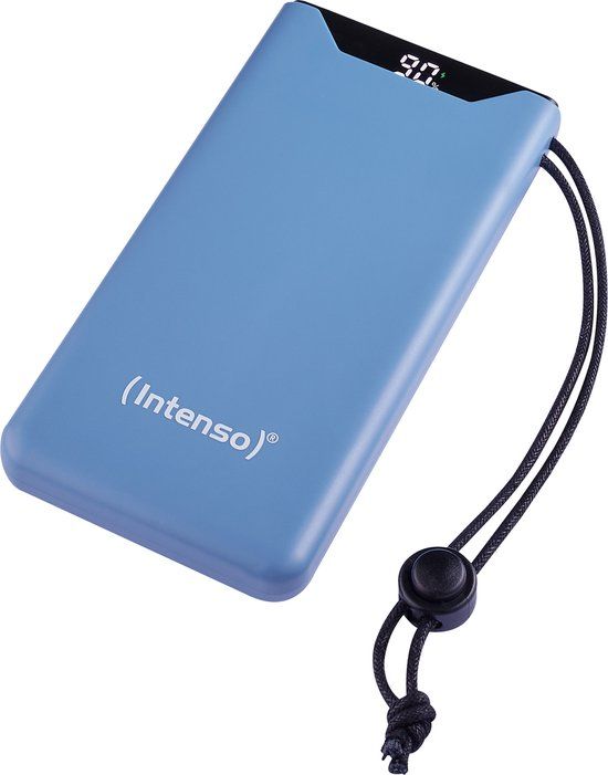 Intenso F10000 Powerbank - 10000 mAh - Blauw