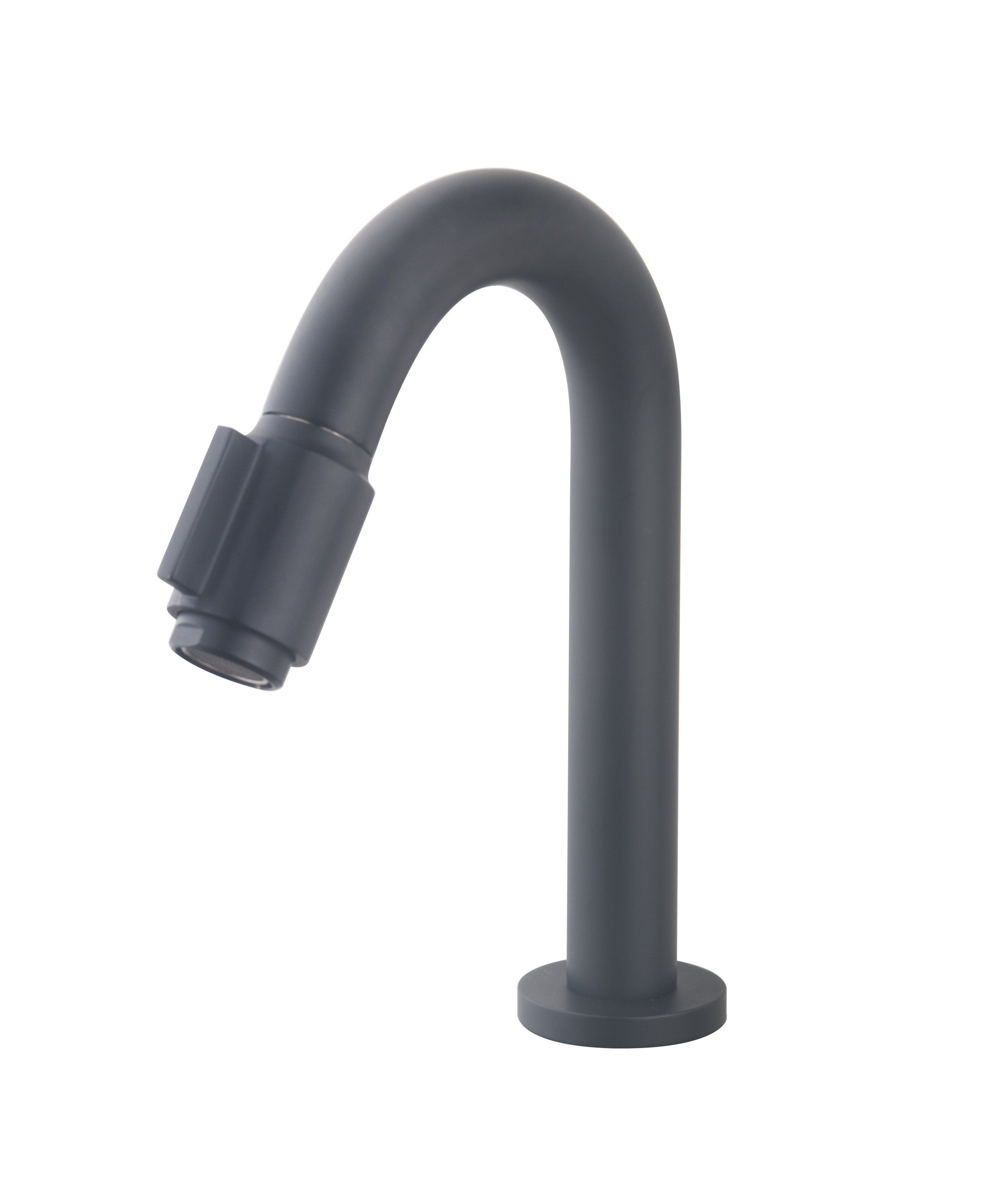 Wiesbaden Toiletkraan Luxe Victoria Messing Mat Zwart