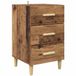 vidaXL Nachtkastje Oudhout 40 x 40 x 66 cm Bewerkt hout
