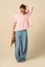 Sissy-Boy Roze sweater met peplum
