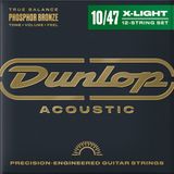 Dap1047J Jim Dunlop Phosphor Bronze Akoestische Gitaarsnaren Light 10-47