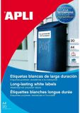 Agipa Printerlabels Wit 20 Vellen 99,1 x 42,3 mm