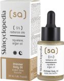 Skincyclopedia Shimmer Body Oil – 5% Stralingsbevorderende Oliën – Gouden Gloed voor Zomer – Met Squalane, Arganolie, Shea Butter, Castor Oil & Gouden Deeltjes