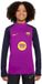 Nike FC Barcelona Strike Drill Top Kinderen Paars Polyester/Elastaan Lange mouw Unisex Voetbal Dri-FIT Strike 2025 Herfst/Winter