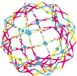 Keycraft Starburst Ball speelgoed bal 14 cm sensorisch