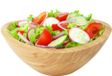 Relaxdays Saladeschaal bamboe ovaal lichtbruin 12 x 29 x 27,5 cm