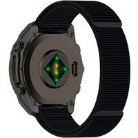 Armband SZSMART Garmin Compatibel Nylon Horlogebandje 20Mm Zwart