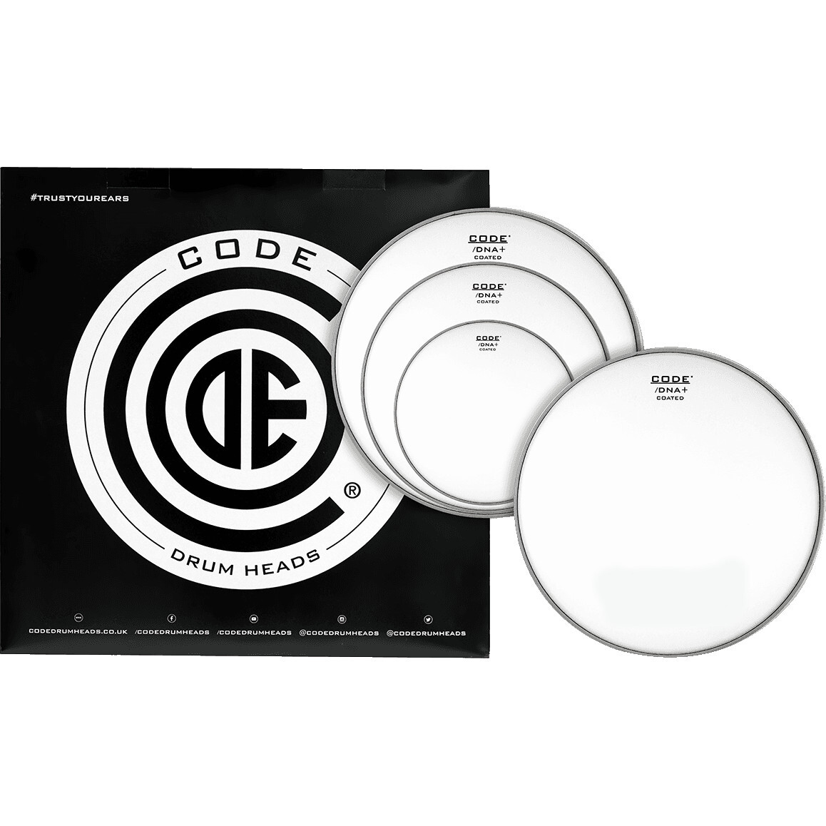 Code Drum Heads TPDNACTDF DNA Fusion Pack