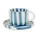 Olsson & Jensen Tasse et soucoupe Monica Bleu