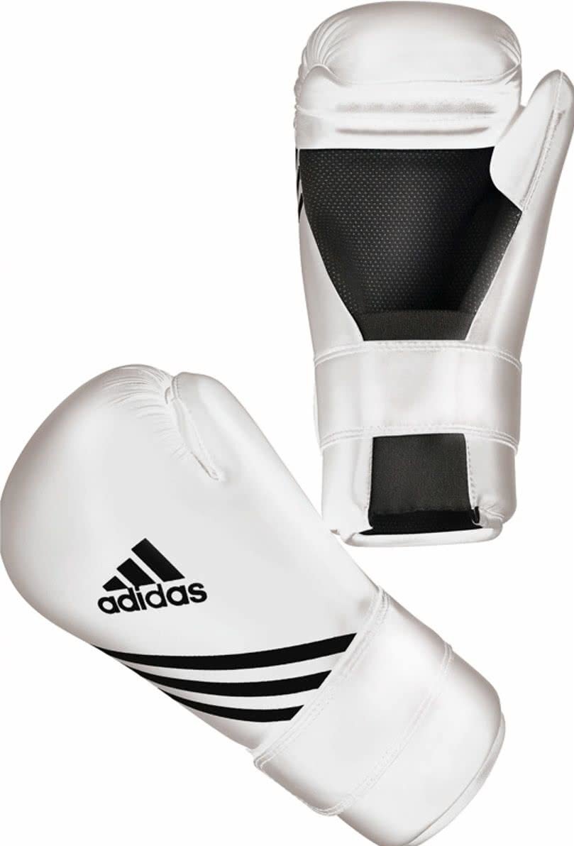 Adidas Semi Contact Gloves Wit - XL