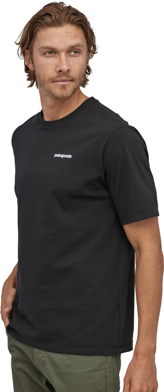 Patagonia P-6 Logo Responsibili Tee Heren, black S 2020 T-shirts