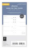 Filofax Persoonlijke Minimale Week op twee pagina's 2027 dagboek 27-68490