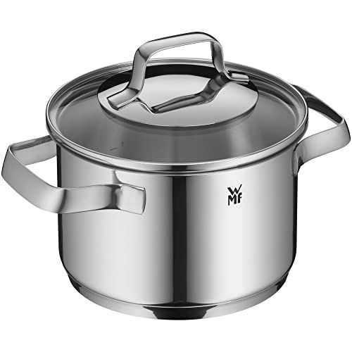 WMF Belmonte - Kookpan - 16 cm - 1.9 l - Inductie - Cromargan roestvrij staal - Zilver