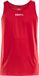 Craft Rush Singlet Kinderen - Rood | Maat: 122/128