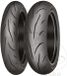 Mitas Sport Force+ 100/80-17 52S TL/TT Pneu Sport-Touring Avant Noir