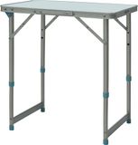 Outsunny Table de pique-nique en aluminium, 60x45x64 cm, Blanc