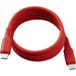 Dehner Elektronik Câble d'alimentation magnétique Orange Câble USB-C USB 2.0 USB-C 1 m Orange Blindé