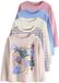 Next - Meisjes - Set van 5 T-shirts met lange mouwen - Naturel