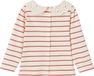 Vertbaudet Baby T-shirt met geborduurde kraag en lange mouwen
