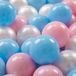 KiddyMoon Ballenbak ballen voor Kinderen 7 cm 700 Stuk - Kinderballen baby - voor Ballenbad - BPA-vrij - Kleurrijke ballen - Babyblauw Poederroze Parel