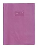Clairefontaine Calligraphe 72206C Schriftomslag met Lederkorrel structuur Paars - A4 21x29,7 cm - 22/100ste met Etikethouder - PVC Opaak