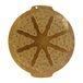 Crealys 535679 Gouden Siliconen Bakvorm 8 Dennenbomen D. 27 cm