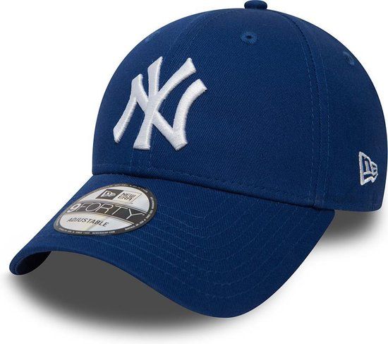 New Era 940 LEAGUE BASIC Cap - NY Yankees Blue - Navy/White - One Size