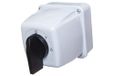 Nokkenconnector Elektromet Nokkenconnector ster-driehoek 3P 40A IP44 boog 40-23 in behuizing 924013