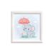 Diamond Pracht Creatives Diamond Painting schilderij met lijst, olifant, 18 x 18 cm