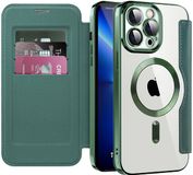 Techsuit - SmartMag Book Case - iPhone 13 Pro Max - Green