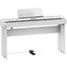 Roland FP-90X-WH piano numérique blanc + support blanc