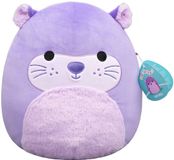 Jazwares Squishmallows - Medium Plush (Whitty - Purple Sea Otter W/Light Purple Fuzzy Belly) - 30cm Plush