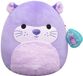 Jazwares Squishmallows - Medium Plush (Whitty - Purple Sea Otter W/Light Purple Fuzzy Belly) - 30cm Plush