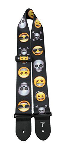 Perri's Leathers LPCPE-8219 2,5 inch Warmteoverdracht Emoji Gitaarband