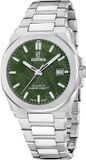 Festina F20100/2 Heren Polshorloge Groen Saffierglas Staal Zilverkleurig 10 ATM
