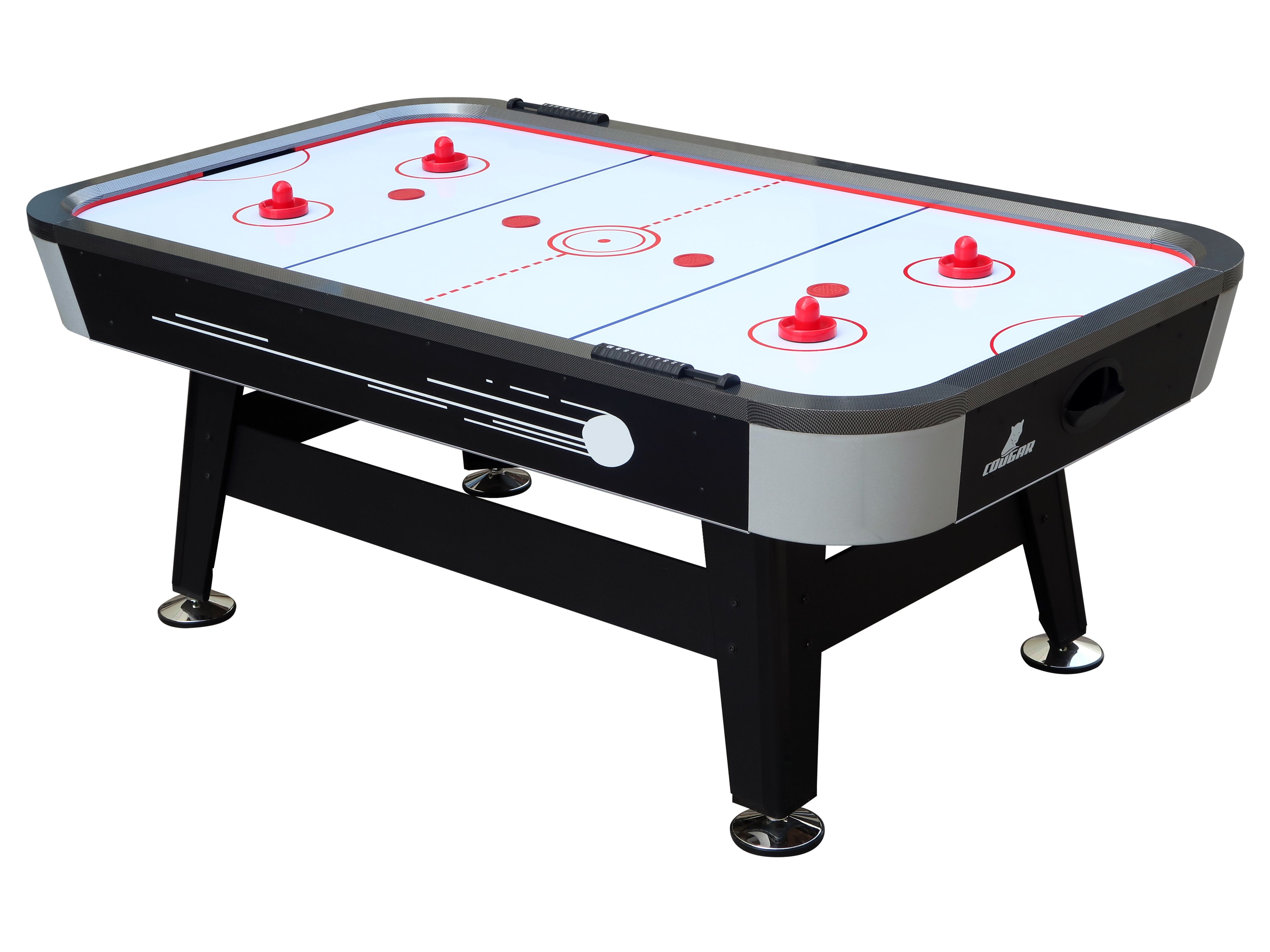 COUGAR Super Scoop Airhockeytafel - Zwart - 213 cm