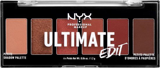 ULTIMATE EDIT PTIT SHDW PLT-WRM NTR - Oogschaduw - 6 kleuren - 12 g
